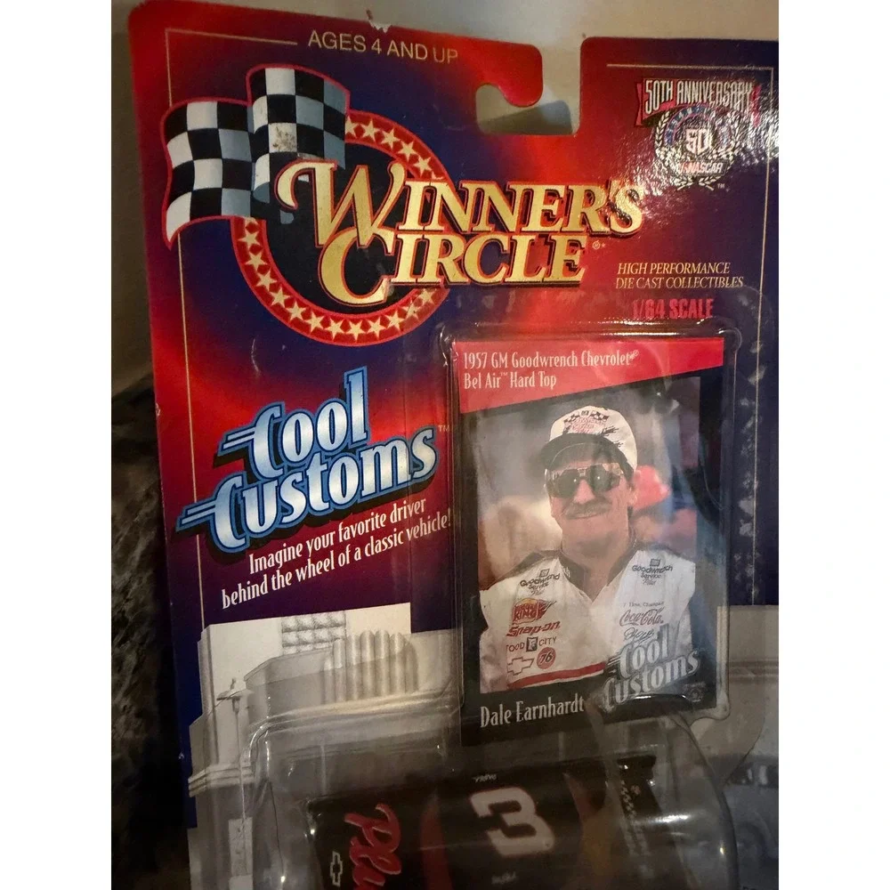 Winner's Circle Dale Earnhardt 1957 Chevy Bel Air 1/64 Diecast Cool Custom 55500